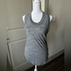 Gray Sleeveless Women's Top